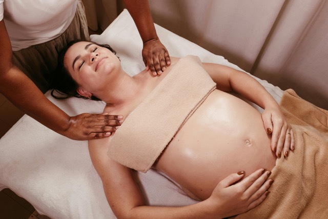 Image massage prénatal